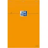 Image de Bloc-notes OXFORD - Grands carreaux - 160 pages - 297 x 21 cm - Orange - Mixte