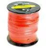 Image de Fil de débroussailleuse - Fil nylon de coupe - monofil section carré ø 6mm x 45 mètres - Bobine