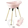 Image de Pack baignoire thermobaby vasco 5 en 1 rose poudre - fabriqué en france