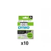 Image de DYMO D1 - bande d'etiquettes - 10 cassette(s) - Rouleau (1,2 cm x 7 m)