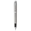 Image de Parker Im Stylo-plume Noir, Acier Inoxydable 1 Pièce(s)