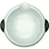 Image de Cuvette ronde bimatière - 10 L - blanc