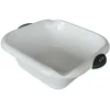 Image de Cuvette carrée bimatière - 5 L - blanc