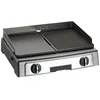 Image de Plancha barbecue CUISINART PL50E 2200W Noir/Inox - 1 plaque plancha 1 plaque barbecue - 33.5 x 23.5