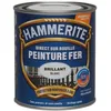 Image de Peinture hammerite fer brillant laqué 0.75 L - rouge basque