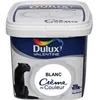 Image de Peinture acrylique - DULUX VALENTINE - Crème de couleur - 2.5 L - Blanc - Satiné