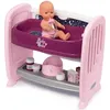 Image de Lit Cododo 2 en 1 SMOBY Baby Nurse - Rose - Hauteur réglable - 14 Accessoires + Poupon Pipi