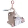 Image de Valise Nurserie 3 En 1 - Baby Nurse - Pour Poupons Jusqu'a 42cm - Beige/rose/blanc