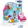 Image de Smoby - La Reine des Neiges - Marchande de Glaces - Caisse Enregistreuse pour Enfant - 22 Accessoires + 1 Figurine Olaf