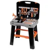 Image de Smoby - Black and Decker -Etabli Bricolo Smart - Jeu dimitation - Mallette qui se transforme en établi - 33 accessoires inclus - Fa