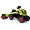 Image de Smoby Claas Tracteur A Pédales Farmer Xl + Remorque