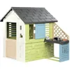Image de Smoby Life - Maison Pretty + Cuisine dété - Plaque Grill et évier - 17 accessoires - Matière Recyclée - Dès 2 Ans