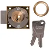 Image de Serrure pour meuble tiroir boîte à lettres - VACHETTE - V135 V5 - 4 goupilles - Cylindre 20 mm - Coffre 40x40 mm