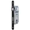Image de Serrure à larder D445 clé I axe 45mm bout rond finition noir sans gâche - VACHETTE - 22686000