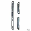 Image de Gâche pour serrure à larder - VACHETTE - Modèle 520 (Série 20500) - Lot 3 pièces - Nickelé - Compatible multi-points