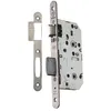 Image de Serrure à larder D455 clé I axe 50mm bout rond inox sans gâche - VACHETTE - 22702000