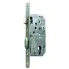 Image de Serrure à larder d455 clé i axe 50mm bout rond inox sans gâche vachette 22702000 021987