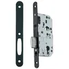 Image de Serrure à larder - VACHETTE - D454 - Noir - Réversible - Monopoint entraxe 70mm