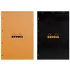 Image de RHODIA - Bloc perforé - 21 x 31 8 - 160 pages 5 x 5 - Papier Velin Surfin P.E.F.C 80G - 2 couleurs aléatoires