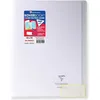 Image de CLAIREFONTAINE - Cahier piqûre KOVERBOOK - 24 x 32 - 96 pages Seyès - Couverture Polypro translucide - Incolore