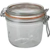Image de LE PARFAIT 2000614 Lot de 6 terrines en verre - 200g - D 70 - Transparent