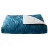 Image de Toison d'or - dessus de lit 240x260 denali bleu paon