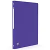 Image de Classeur - Oxford - Souple - 4 anneaux - Violet - 245 x 31 cm