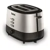 Image de TEFAL Grille-pain inox 2 fentes à largeur variable 7 niveaux de dorage Fonctions réchauffage et décongélation Equinox TT520D10
