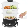 Image de Cuiseur Vapeur Ultra Compact 3 Bols 9l Minuteur 800w Tefal - Vc204800