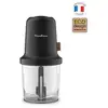 Image de Moulinex at80e810 eco respect hachoir, 0,5 l, 500 w, lames en acier inoxydable, design écologique, fabriqué en france