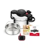 Image de Autocuiseur Seb P4900750 Cocotte Minute® Clipso Now+ Avec Minuteur Intelligent 6l Inox