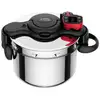 Image de Seb - autocuiseur inox 6l p4900750 - clipso minut now+