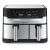Image de Moulinex Dual Easy Fry & Grill Inox air fryer & gril 2 tiroirs EZ905D20