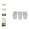 Image de Seb - lot de 6 pots pour yaourtière xf100110 - XF100110