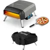Image de Tefal Pizza Pronto Four à pizza maison Gaz Pierre rotative à 360° JM412010