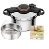 Image de Cocotte Minute 7.5l Acier Inoxydable Seb P4624877
