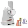Image de Râpeur Trancheur Moulinex Fresh Express Dk863be0 3 Fonctions 150 W Beige Acier Inoxydable