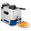 Image de Tefal Friteuse semi-professionnelle Oleoclean 35 L 2300 W Jusquà 6 personnes Filtration auto de lhuile Inox FR804015