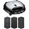 Image de Appareil à Gaufre Multifonction 3 plaques Amovibles Grill SW614831 TEFAL