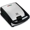 Image de Tefal Sw857d12 Gaufrier Et Appareil À Croque-monsieur Noir, Acier Inoxydable