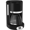 Image de Cafetière filtre programmable MOULINEX Soleil - 10/15 tasses - Verseuse verre 1.25 L - 1000 W - Noir