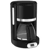 Image de Moulinex fg380b10 soleil cafetiere filtre programmable 10-15 tasses, verseuse verre 1.25 l, puissance 1000 w, machine a café, noir