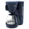 Image de Morning CM2M1410 Cafetière filtre carafe en verre réservoir deau de 125 l fonction maintien de la chaleur filtre permanent