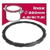 Image de Joint autocuiseur 4,5L et 6L SEB