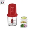 Image de MOULINEX Multimoulinette Mini hachoir électrique 500 ml 6 lames acier inoxydable 2 vitesses Mixeur Fabriqué en France AT714G32