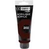 Image de Peinture Acrylique 100 Ml - Marron Terre D'ombre Brûlée N°202