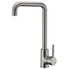 Image de ROUSSEAU Robinet mitigeur de cuisine Kiloo - Sans douchette - Gris inox