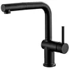 Image de Mitigeur évier - Noir mat - Bec orientable - EDOUARD ROUSSEAU - CARRÉ