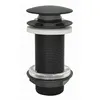 Image de ROUSSEAU - Bonde de Lavabo Clic-Clac sans Trop-Plein - 33x42 - Noir - En Boîte