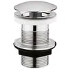 Image de Bonde de Lavabo - EDOUARD ROUSSEAU - Standard - Diamètre 63mm - Certifié NF - Finition Chromée